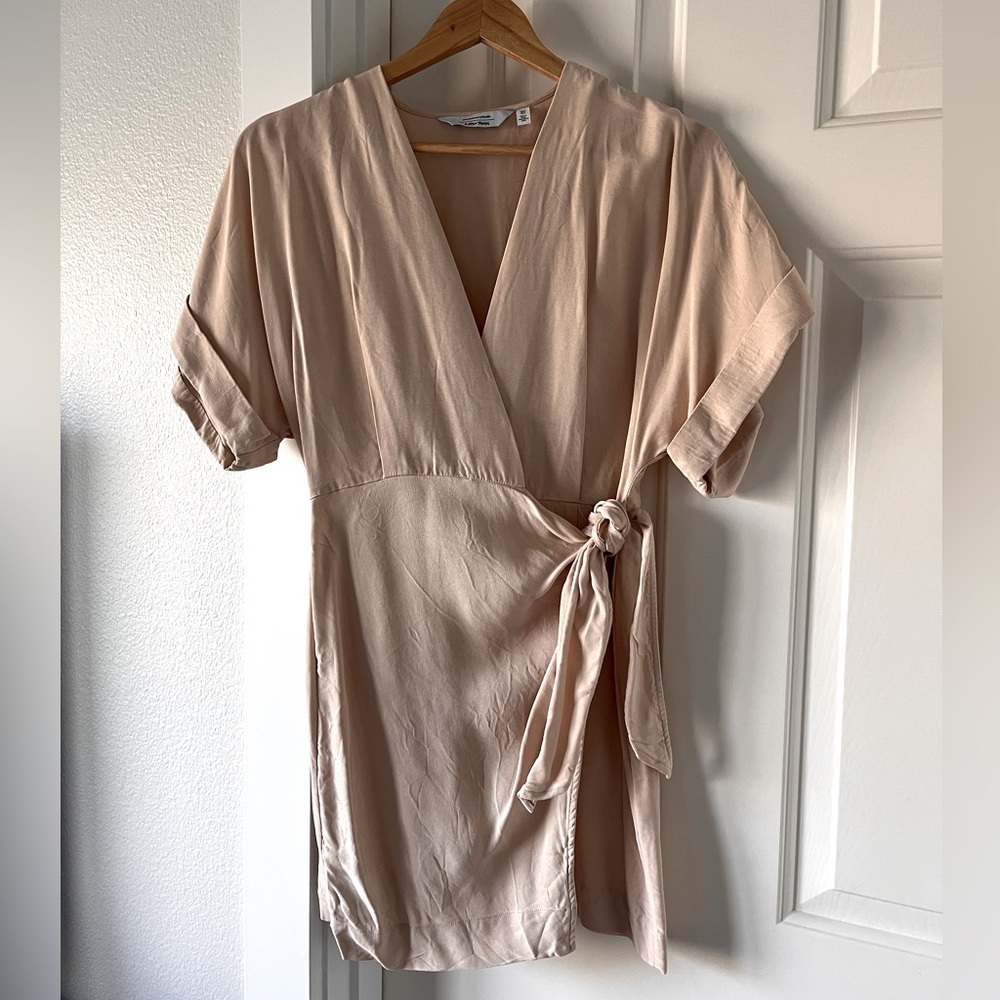 & Other Stories Mini Wrap Dress